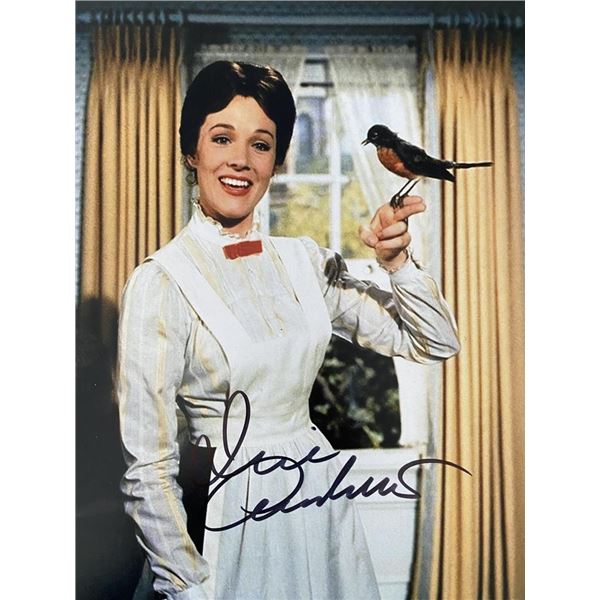 Mary Poppins Julie Andrews signed photo