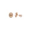 Image 2 : 14kt Dia and Morganite Halo Earrings