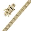 Image 3 : Elegant Yellow Gold 20" 4.3mm Polished Flat Cuban Curb Link Chain Necklace