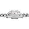 Image 6 : Rolex Ladies Stainless Steel Silver Index Fluted Bezel Date Wristwatch