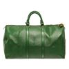 Image 1 : Louis Vuitton Green Epi Leather Keepall 50