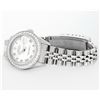 Image 8 : Rolex Ladies Quickset Stainless Steel White Roman Stainless Steel Diamond Bezel
