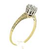 Image 9 : Antique Edwardian 14K Gold GIA 0.78 ctw European Diamond Solitaire Engagement Ri