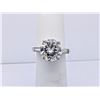 Image 1 : 4.65 ctw Diamond Ring - 14KT White Gold