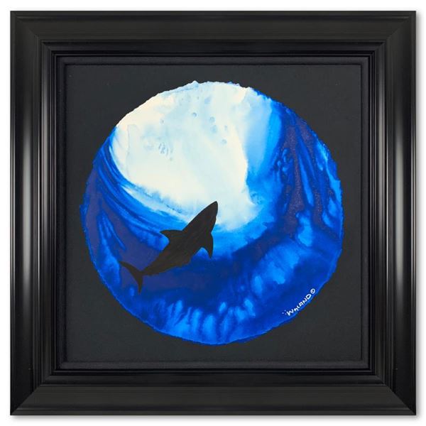 Solitary Shark by Wyland Original