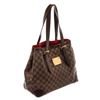 Image 2 : Louis Vuitton Brown Damier Ebene Leather Hampstead MM Shoulder Bag