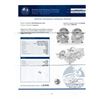Image 4 : 3.00 ctw Diamond 18K White Gold Stud Earrings