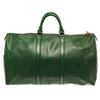 Louis Vuitton Green Epi Leather Keepall 50 Travel Bag