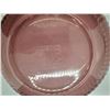 Image 2 : Large Purple Glass Serving Bowl, Ribbed Design