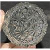 Image 5 : Vintage Pressed Glass Button & Bow Pattern Pickle Cruet Insert