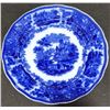 Image 1 : Vintage Burgess & Leigh Non Pareil Flow Blue Dinner Plate - circa 1880