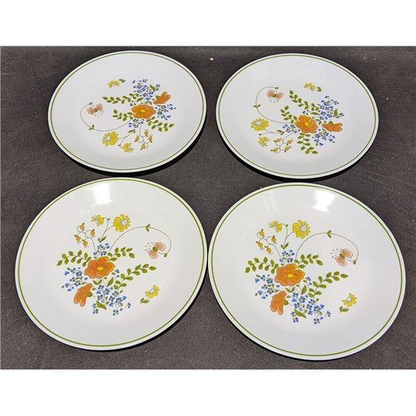 4 Corelle -- Wildflower -- Dinner Plates