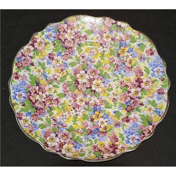Vintage James Kent Salad / Desert Plate - Apple Blossom