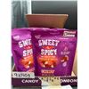 Image 2 : Huer Sweet ‘N Spicy Chamoy Watermelon Rings 140g – Lot of 9 Packs
