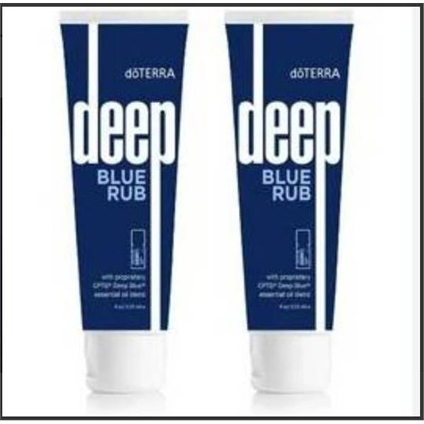 DoTERRA Deep Blue Rub, 4 oz (120 ml), Two Tubes