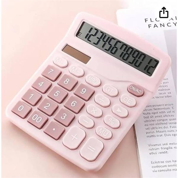 Dexin BST DX-837B 12-Digit Business Classic Calculator