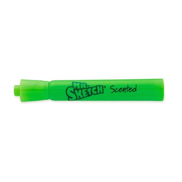 Pack of 12 Green Scented Mr. Sketch Markers with Chisel Tip