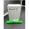 Image 2 : Pack of 12 Green Scented Mr. Sketch Markers with Chisel Tip