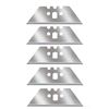 Image 1 : Allway Tools KBS100 Utility Blade 3 Notch Round Point, 2×100-Count