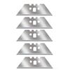 Image 1 : Allway Tools KBS100 Utility Blade 3 Notch Round Point, 2×100-Count