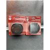 Image 2 : Shepherd 2 1/2 Inch Carpet Base Metal Cups, 64mm, 4 Pieces x 2