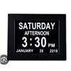 Image 1 : 8-Inch Digital Clock with Auto Night Dimmer and Wall Mountable Capability