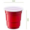Image 1 : 4 Sets of 20 Plastic Shot Glasses, 2 fl. oz. (59 ml)