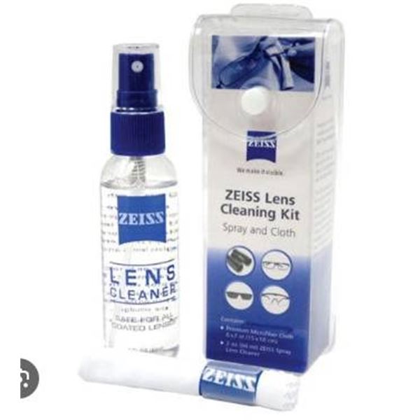 Lot of 2 – Zeiss Lens Cleaning Kit with Spray and Wipe