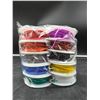 Image 1 : 10 Spools of 26 Gauge Wire in Multiple Colors