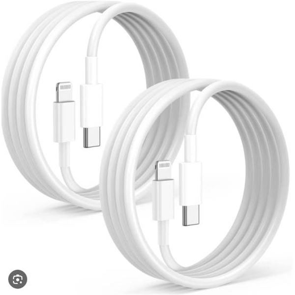 Lot of 2 Apple USB-C to Lightning Cable 1m