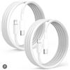 Image 1 : Lot of 2 Apple USB-C to Lightning Cable 1m