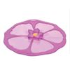 Image 1 : Charles Viancin Hibiscus Lid in Purple – Silicone Cover