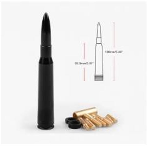 Black Bullet Design antenna for Car or Truck