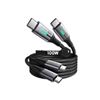 Image 1 : INIU USB-C to USB-C Cable, Model DI-D5CC, 100W Fast Charging, 2 Pack