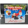 Image 2 : Bubble Blowing Santa with Light and Music Features for Christmas Decor