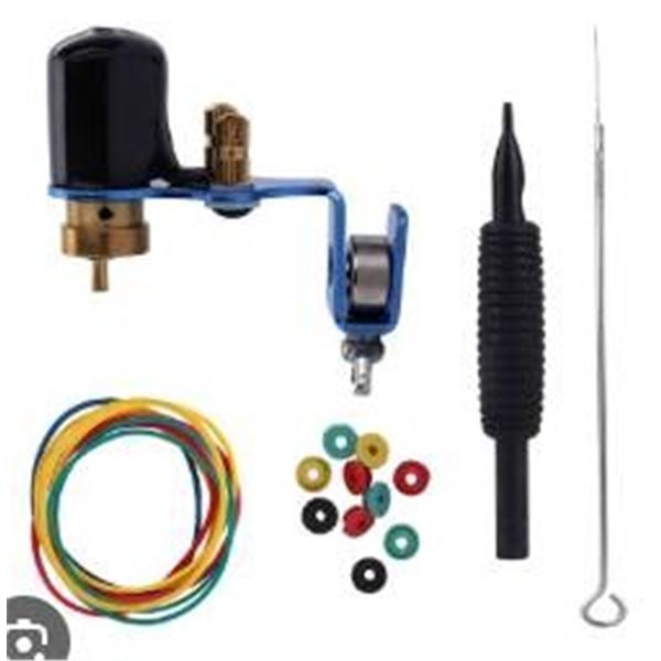 Tattoo Makeup Machine with Accessories, Model X004ED8H05