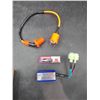 Image 2 : Orqoou High Performance Racing Ignition Coil 6 Pin CDI 3 Electrode Spark Plug for GY6 50Cc 150Cc 125