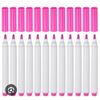Image 1 : 12-Piece Disappearing Ink Fabric Markers in Rose Red