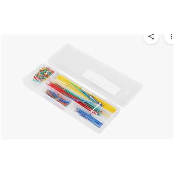 140 Pcs Breadboard Jumper Wires with Storage Case