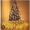 Image 1 : Pre-Lit Christmas Tree Lighting Kit with Adapter and Green Cord