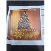 Image 3 : Pre-Lit Christmas Tree Lighting Kit with Adapter and Green Cord