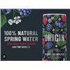 Image 1 : Origin Organic Triple Berry Sparkling Water 6 x 355 mL