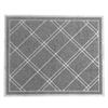 Image 1 : SlipToGrip Light Grey Door Mat, 35 x 23 Inches, Waterproof, Spray & Shake Clean