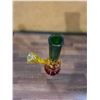 Image 3 : Lot of 2 – 9″ Glass Water Pipe with Multicolor Design