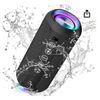 Image 1 : Ortizan X10 Wireless Speaker with Bluetooth 5.0 and RGB Light Show