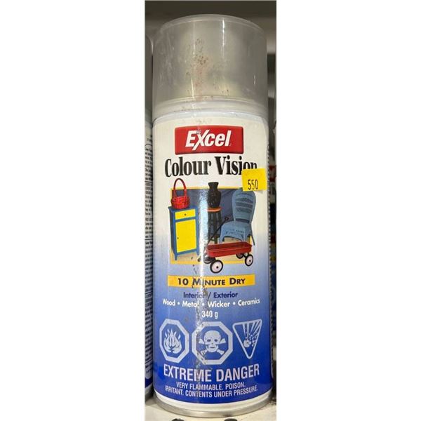 Excel Colour Vision Spray Paint Set 3x340g