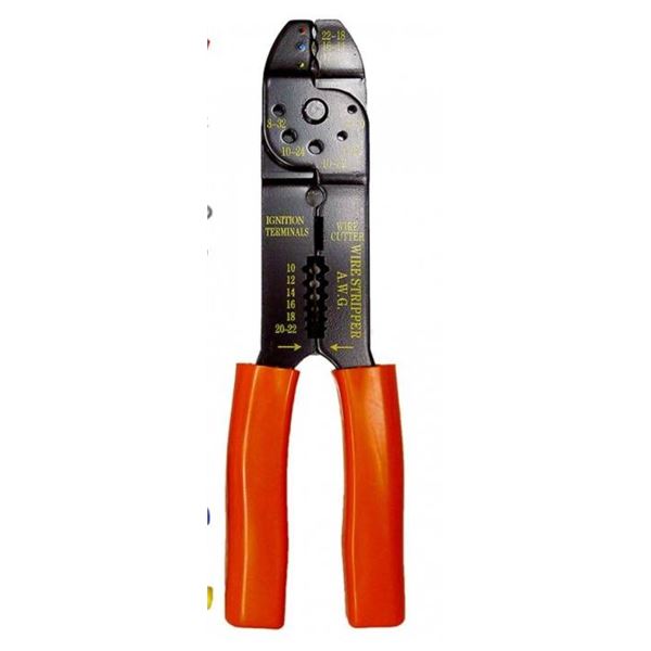 PowerSonic Multi-Purpose Wire Stripper 10-22 AWG and 100M/328FT Wire Spool
