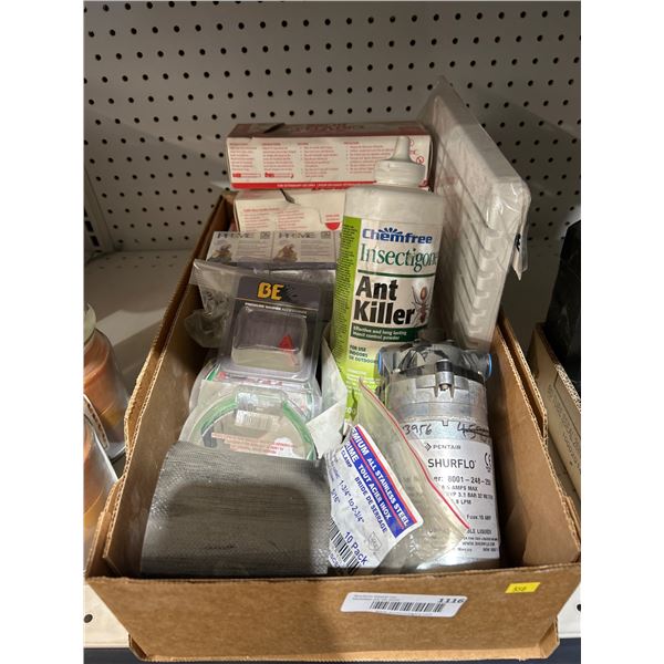 Mixed Lot – Agricultural and Pest Control Items Including Cattle Boss Needles and Ant Kille
