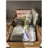 Image 1 : Mixed Lot – Agricultural and Pest Control Items Including Cattle Boss Needles and Ant Kille
