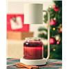 Image 1 : Electric White Candle Warmer Lamp with Candle
